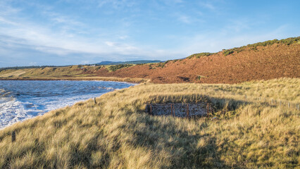 Brora WW1 Military Rifle Range referred to locally as The Targets