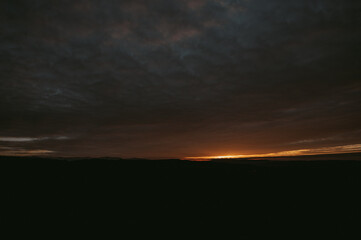 clouds sunset