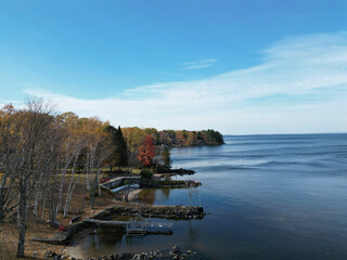 Obraz premium lake in autumn