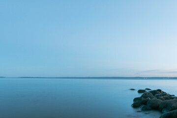 sea and rocks