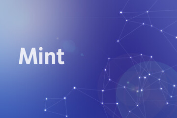 Title image of the word Mint. It is a Web3 related term.