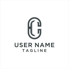 Fototapeta premium logo leter c abstract , letter C logo icon design vector image , logo letter c , logo c unique 