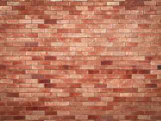 Obraz premium natural weathered old red brick wall. interior and exterior tile floor/wall texture pattern background