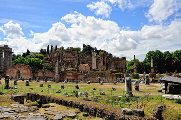 A picture of roman forum