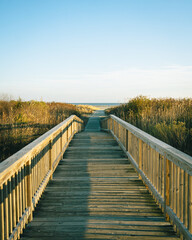 Path to the beach, Wildwood, New Jersey