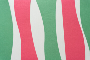 alternating green and red construction paper background