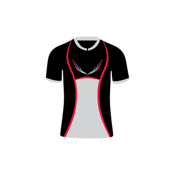 illustration of creative motif t-shirt and sports jersey design
