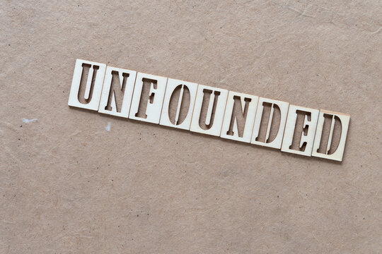 unfounded