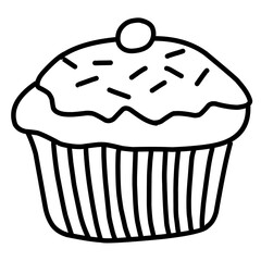 Doodle Pie Vector