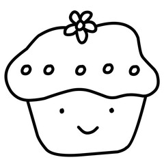 Doodle Pie Vector