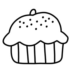 Doodle Pie Vector
