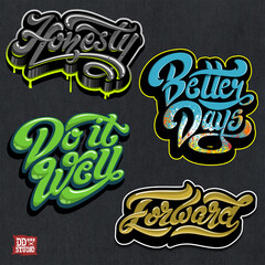 lettering pack