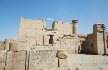 Edfu, the Temple of Horus, Widely Considered Egypt's Best-Preserved Temple