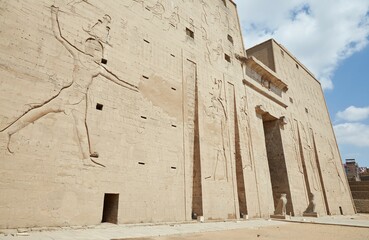Edfu, the Temple of Horus, Widely Considered Egypt's Best-Preserved Temple