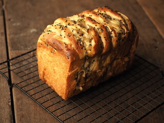 coconut brioche babka
