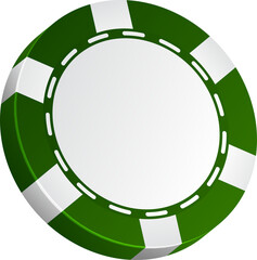 Naklejka premium 3d casino poker chips