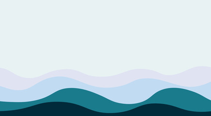abstract background with waves