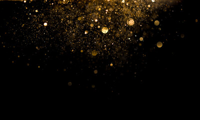Bokeh Abstract Background with Glitter Lights. Blurred Soft vintage coloredBokeh Abstract...