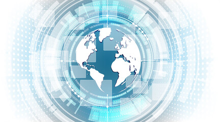 abstract background image concept world of high tech technology
