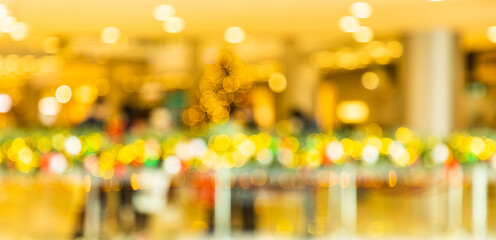 blurred christmas light