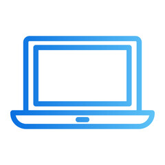 laptop gradient icon
