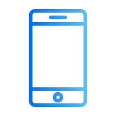 smartphone gradient icon