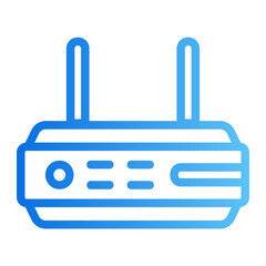 wireless gradient icon