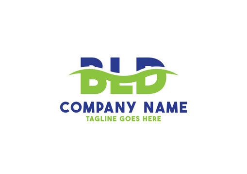 Letter BLD logo design template, BLD logo