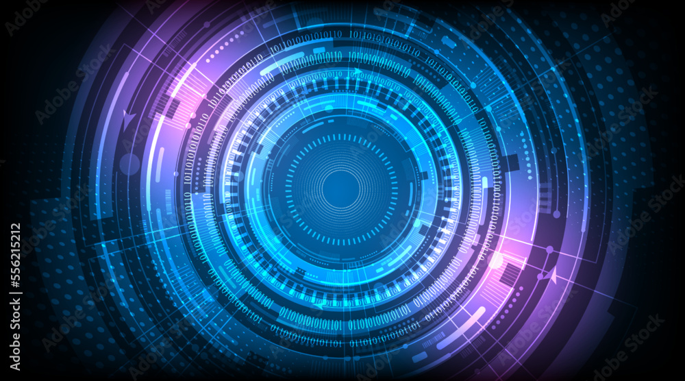 Poster concept high tech abstract background image