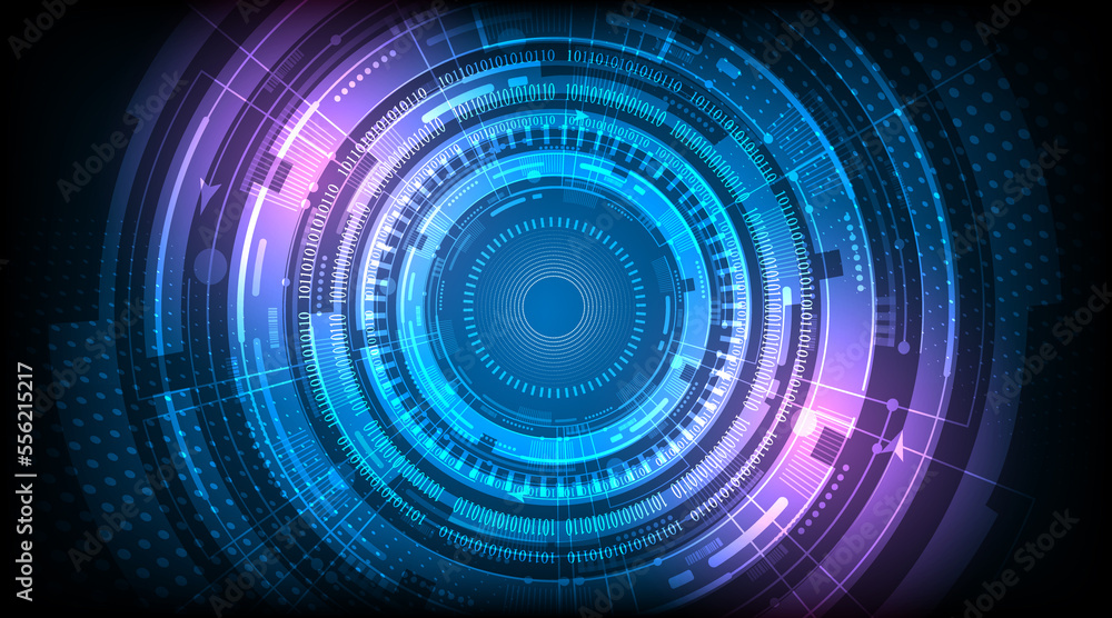 Poster concept high tech abstract background image