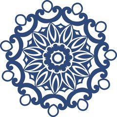 Ethnic mandala decoration pattern 