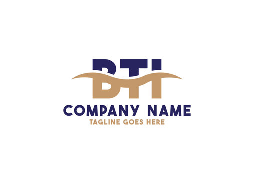 Letter BTI logo design template, BTI logo