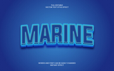 Marine Text Effect