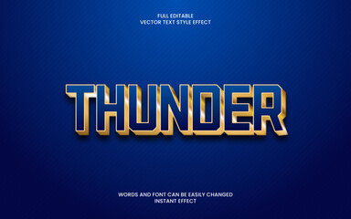 Thunder Text Effect