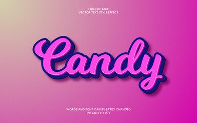 Candy Text Effect