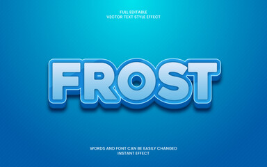 Frost Text Effect