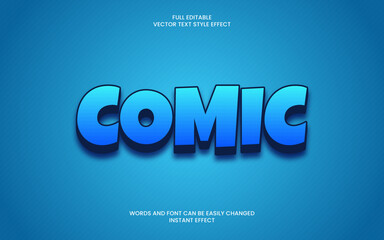Comic Text Effect