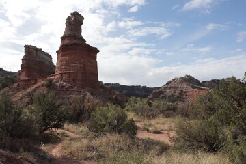 Palo Duro Canyon - the lighthouse hike, USA