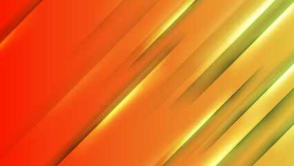 abstract orange background with yellow gradient stripes