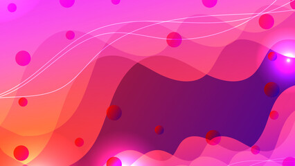 Fototapeta na wymiar Colorful geometric background. Fluid shapes composition. Vector illustration