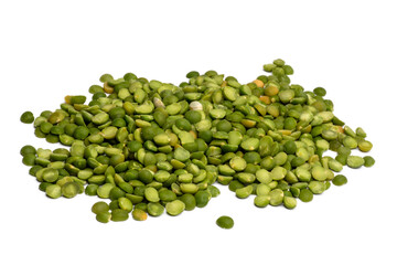  split peas isolated, png file