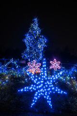 馬見丘陵公園イルミネーション