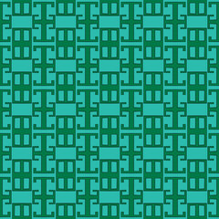 Color, seamless geometric abstraction for background and textile design