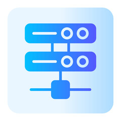 database gradient icon