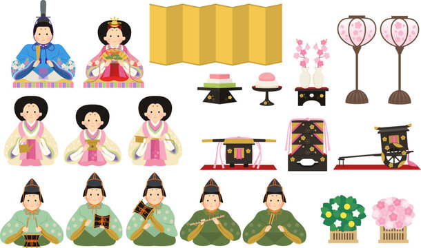 五人囃子 Images – Browse 744 Stock Photos, Vectors, and Video
