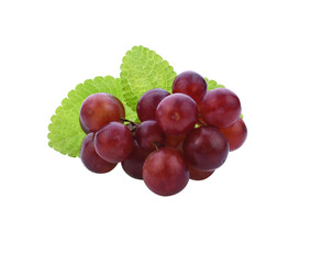 Grapes. Red grape. Grape branch isolated transparent png