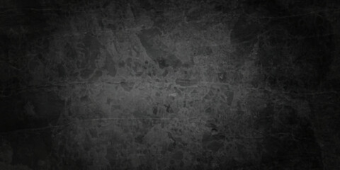 Stone wall .  Dark black stone wall grunge backdrop texture background. monochrome slate grunge concrete wall black backdrop vintage marbled textured border background.