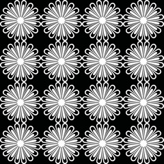 Seamless flower fabric design like ornament vector. Suit for package design, wallpaper, fashion print.