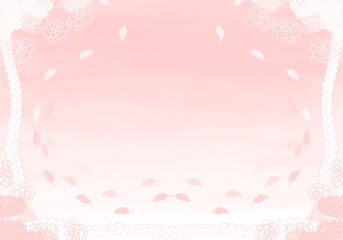 pink background with hearts and stars