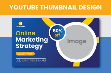 online business Corporate and Business Purpose YouTube Thumbnail and Web Banner Design and products review video thumbnail